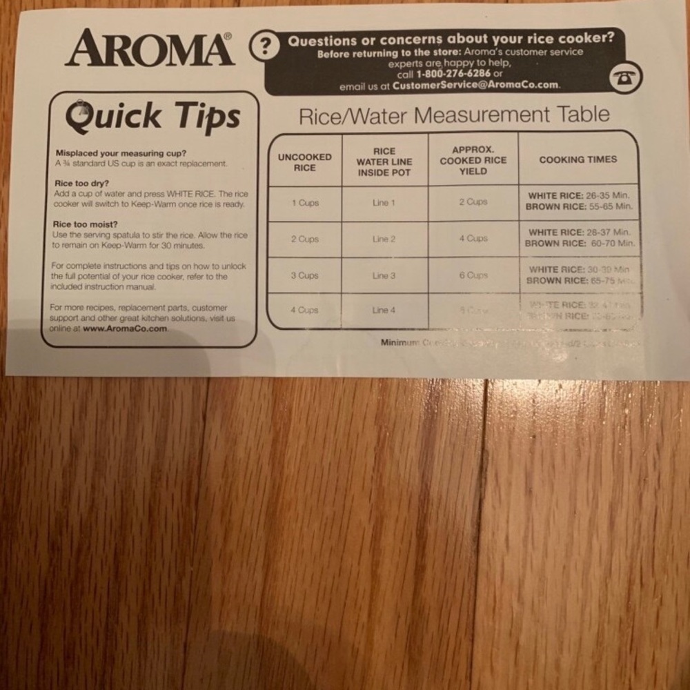 Aroma Rice Cooker - Picture 5 of 6